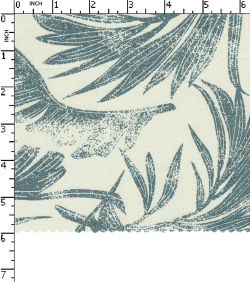 Cotton Viscose Printed Plain Big Leaf