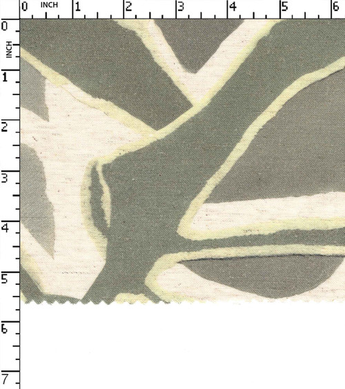 Cotton Linen Printed Plain Abstract
