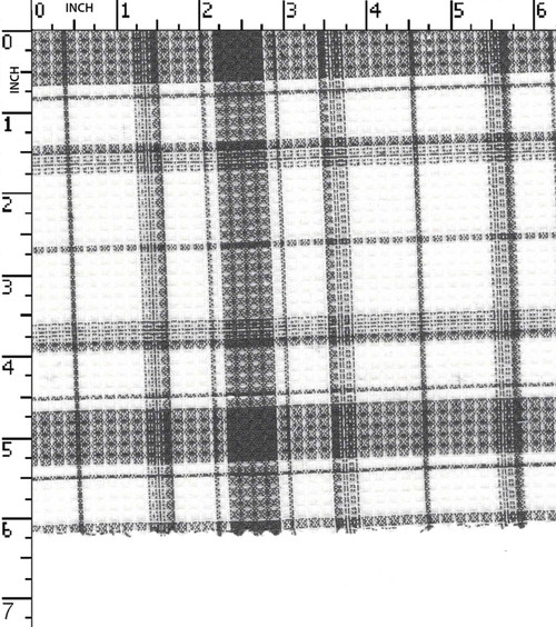 100% Cotton Yarn Dyed Dobby Waffle Check