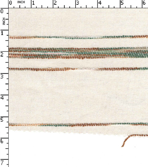 50% Cotton 50% Poly Yarn Dyed Dobby Horizontal Stripe