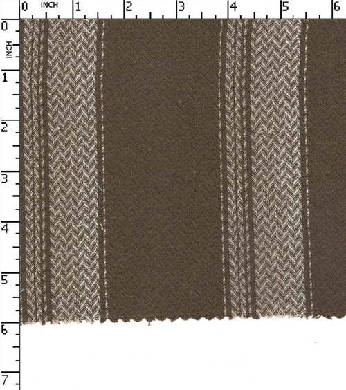 100% Cotton Yarn Dyed Herringbone Broad Stripe