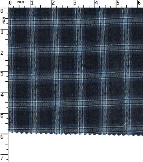 100% Cotton Yarn Dyed Plain Small Check