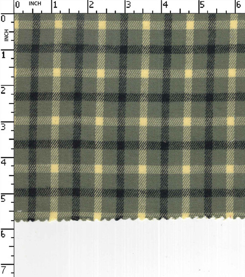 100% Cotton Yarn Dyed Twill Small Check