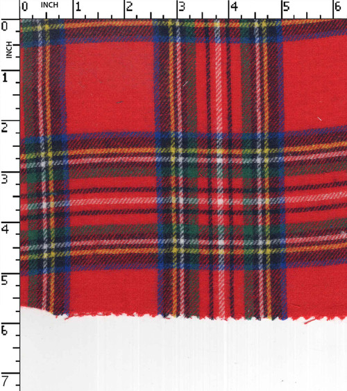 100% Cotton Yarn Dyed Twill Tartan Check