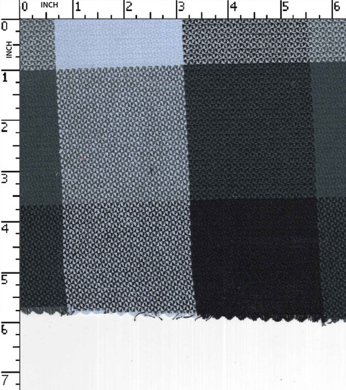 100% Cotton Yarn Dyed Dobby Medium Check