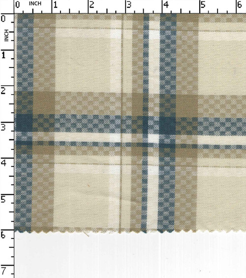 100% Cotton Yarn Dyed Dobby Big Check