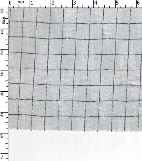 100% Cotton Yarn Dyed Dobby Small Check