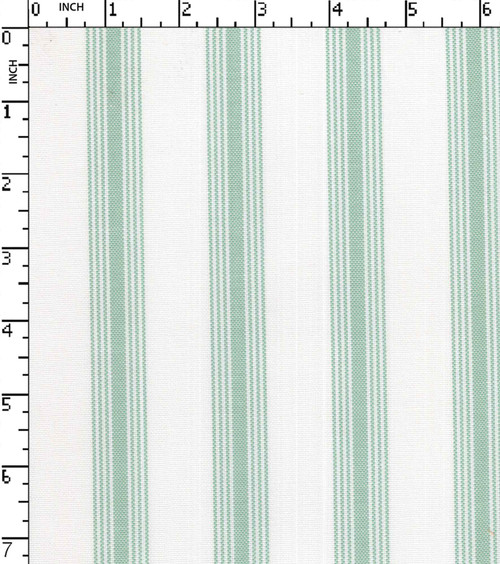 Poly Cotton Yarn Dyed Oxford Thin Thick Stripe