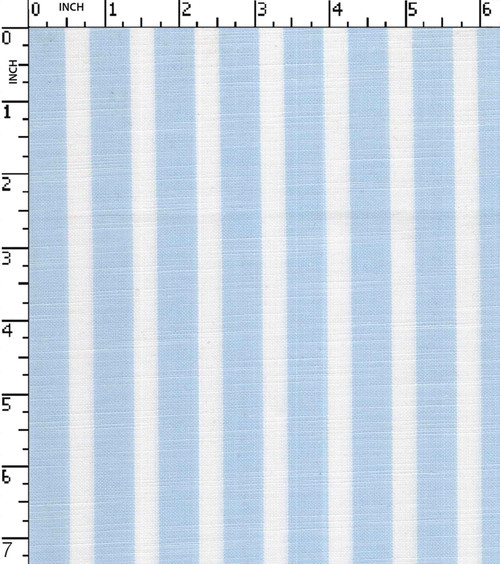 Poly Cotton Yarn Dyed Plain 7Mm Stripe