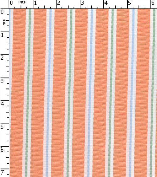 Poly Cotton Yarn Dyed Oxford Pencil Stripe