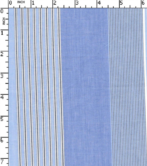 100% Cotton Yarn Dyed Plain Broad Stripe