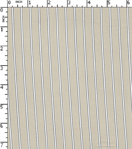 100% Cotton Yarn Dyed Plain 2Mm Stripe