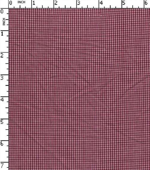 100% Cotton Yarn Dyed Plain Mini Check