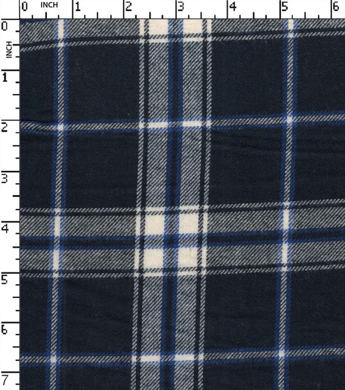100% Cotton Yarn Dyed Twill Big Check
