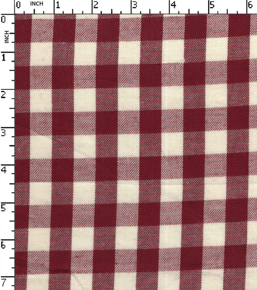 100% Cotton Yarn Dyed Twill Tom Tom Check
