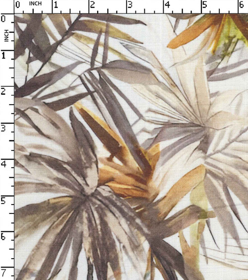 100% Cotton Printed Plain Palm Leaf