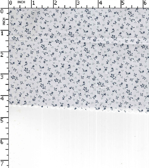 100% Cotton Printed Satin Ditsy Flower