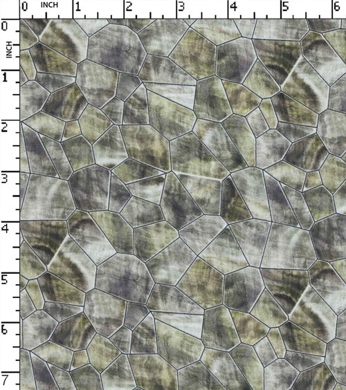 100% Cotton Printed Satin Abstarct