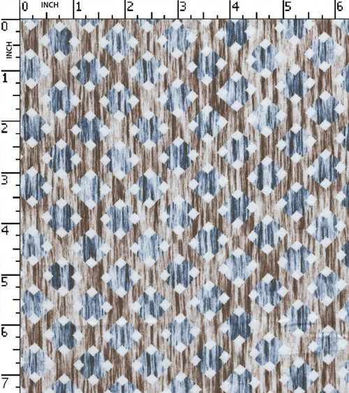 100% Cotton Printed Satin Diamond