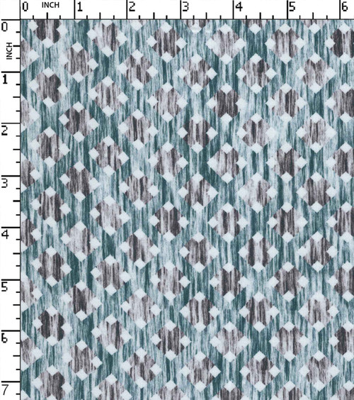 100% Cotton Printed Satin Diamond