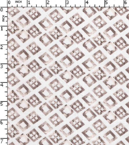 100% Cotton Printed Satin Diamond