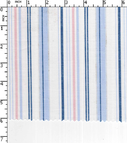 97% Cotton 1% Poly 1% Viscose 1% Linen Yarn Dyed Plain Thin Thick Stripe