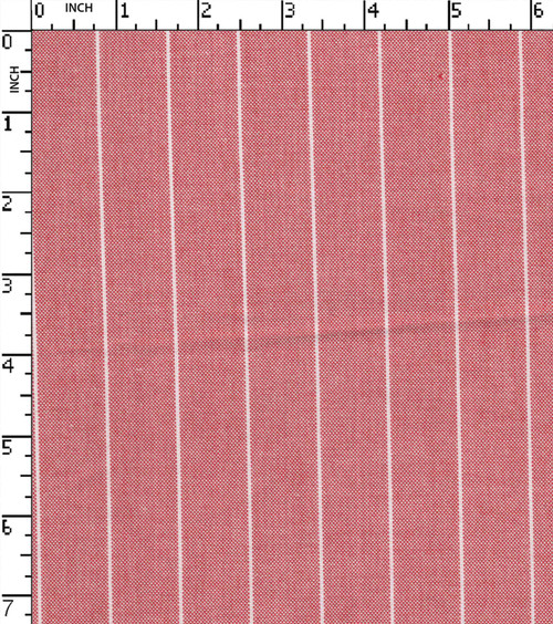 100% Cotton Yarn Dyed Oxford 1 Inch Broad Stripe