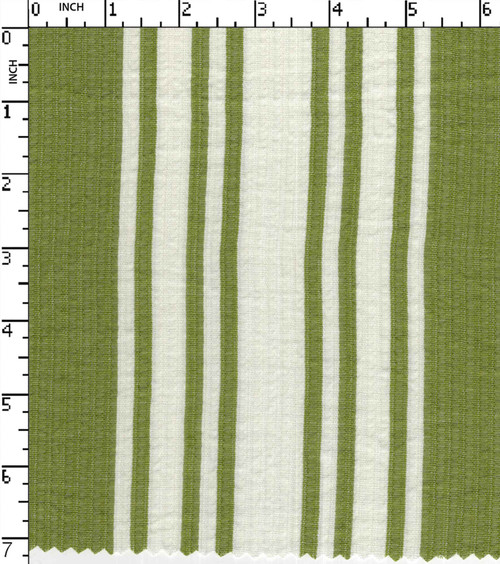 Cotton Nylon Yarn Dyed Dobby Broad Stripe