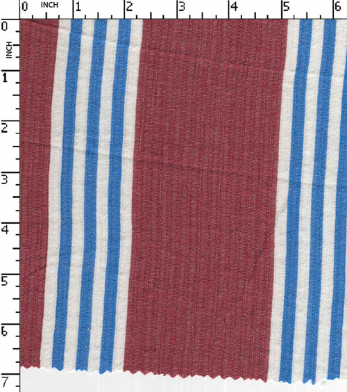 Cotton Nylon Yarn Dyed Dobby Broad Stripe