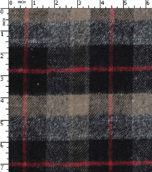 100% Cotton Yarn Dyed Twill Big Check