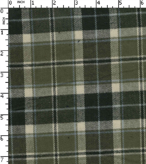 100% Cotton Yarn Dyed Twill Big Check