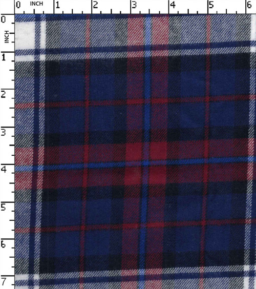 100% Cotton Yarn Dyed Twill Big Check