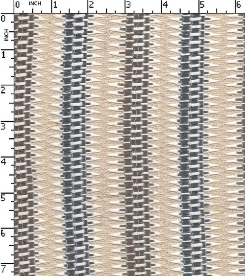 Poly Cotton Yarn Dyed Crochet Horizontal Stripe