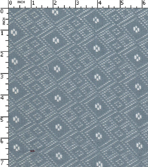 Poly Cotton Yarn Dyed Crochet Diamond