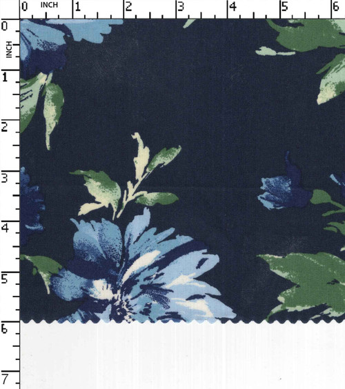 97% Cotton 3% Lycra Printed Plain Leaf