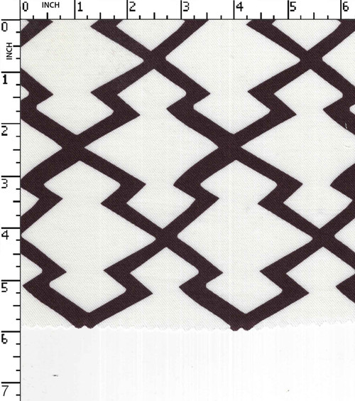 100% Rayon Printed Twill Abstract