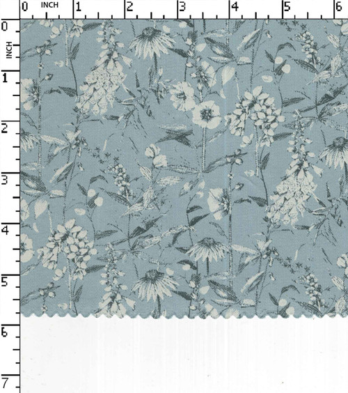 100% Cotton Printed Satin Flower With Leaf