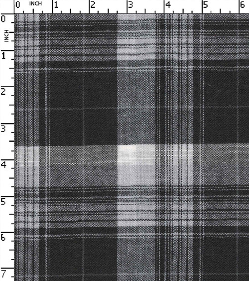 100% Polyester Yarn Dyed Plain Big Check