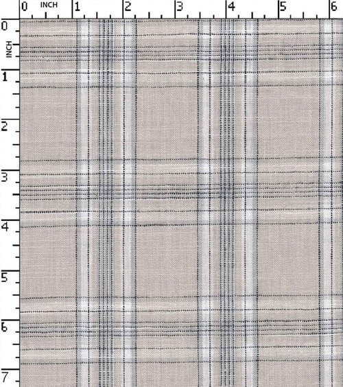 100% Polyester Yarn Dyed Plain Medium Check