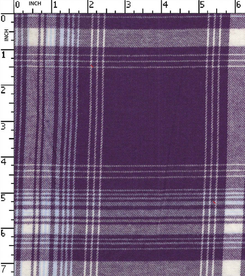 100% Cotton Yarn Dyed Twill Big Check