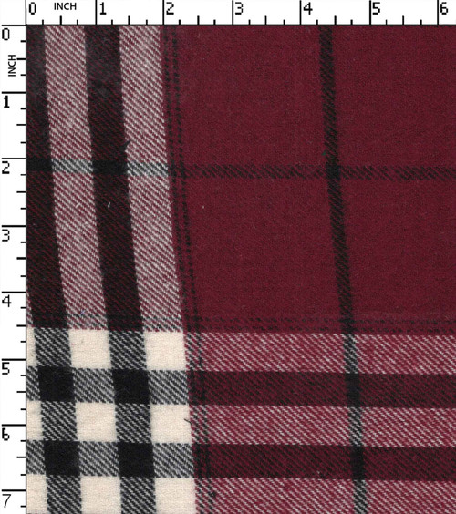 100% Cotton Yarn Dyed Twill Big Check