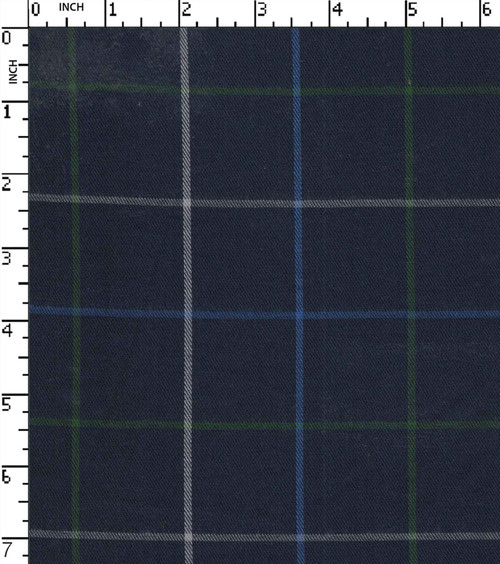 100% Cotton Yarn Dyed Twill Big Check