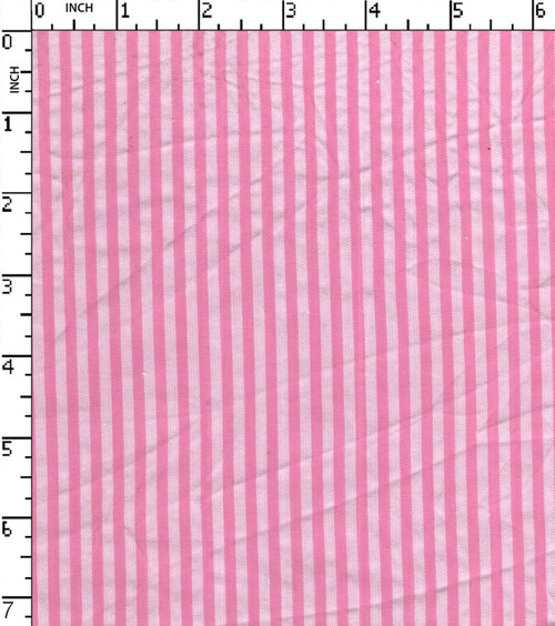 100% Cotton Yarn Dyed Seersucker 3Mm Stripe