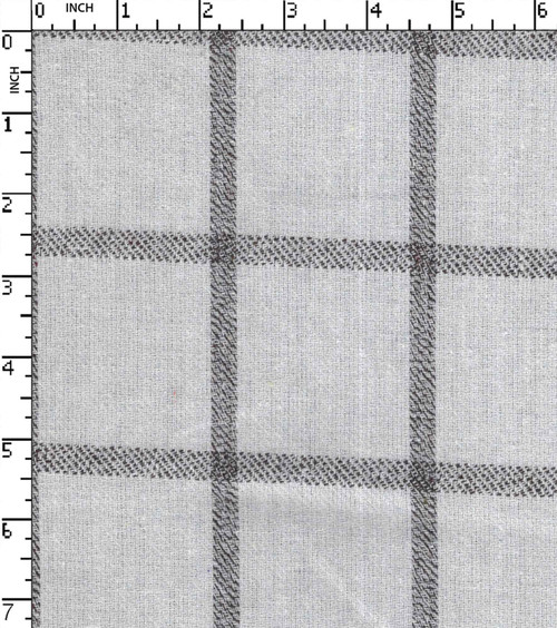 100% Cotton Yarn Dyed Twill Medium Check