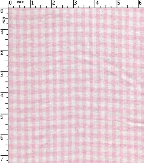 100% Cotton Yarn Dyed Plain 5Mm Gingham Check