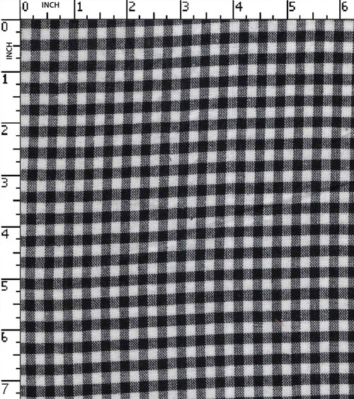 100% Cotton Yarn Dyed Plain 5Mm Gingham Check