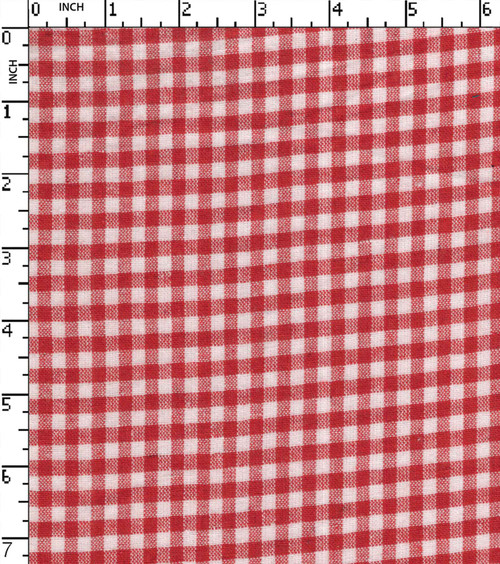 100% Cotton Yarn Dyed Plain 5Mm Gingham Check