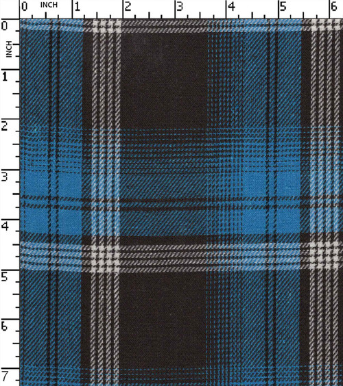 100% Cotton Yarn Dyed Twill Big Check