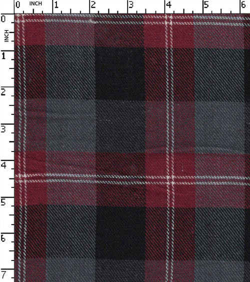 100% Cotton Yarn Dyed Twill Big Check