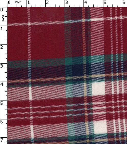 100% Viscose Yarn Dyed Twill Big Check